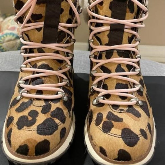 Cool Haan Zerogrand booties, animal print - Picture 1 of 5